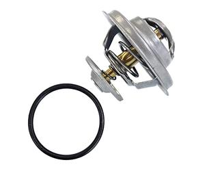 BESTPRICE, 1x thermostat avec joint, COMPATIBLE AVEC - BMW 2er.5-3.2 Coupe (E9), 2500-3.3 (E3), 3 (E30)(E36), 5 (E12), 5 (E28), 5 (E34), 6 (E24), 7 (E23), 7 (E32), Z1 Roadster