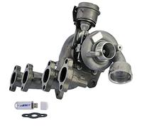 BESTPRICE 1x Turbocompresseur, Compatible avec A udi A3, SEAT ALTEA, LEON, TOLEDO, SKODA OCTAVIA 2, VW CADDY, GOLF PLUS 5, GOLF 5 (1K1), JETTA, PASSAT B6, TOURAN (1T1. 1T2)