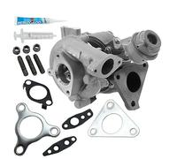 BESTPRICE 1x Turbocompresseur, kit de montage inclus, 1x additif pour Turbocompresseur - premier remplissage, Compatible avec NISSAN ALMERA II Hatchback (N16), PRIMERA (P12) (WP12), X-TRAIL I (T30)