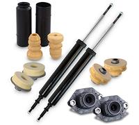 BESTPRICE 2x amortisseurs ˆ gaz arri re jambe de suspension bitube y compris roulements de d™me &, kit anti-poussi re, compatible avec BMW SŽrie 1 (E81) (E88)(E82) BMW SŽrie 3 (E90) (E93) (E92) (E9