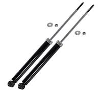 BESTPRICE 2x amortisseurs à gaz arrière jambe de suspension, Compatible avec BMW Série 3 (E46), 3 Cabriolet (E46), 3 Compact (E46), 3 Coupe (E46), 3 Touring (E46)