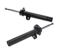 BESTPRICE 2x amortisseurs à gaz avant jambe de suspension bi-tube, compatibles avec BMW 1er (E81), 1 (E87)