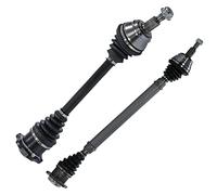 BESTPRICE 2x Arbre de transmission avant gauche ; droit arbre de transmission, Compatible avec AUDI A3 (8L1), TT (8N3) (8N9), SEAT LEON (1M1), TOLEDO, SKODA OCTAVIA 1, VW BORA, GOLF 4, NEW BEETLE