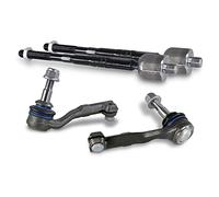 BESTPRICE 2x barre d'accouplement avant gauche droite, 2x t te de barre d'accouplement avant gauche droite Compatible avec BMW SŽrie 1 (F20) (F21), SŽrie 2 (F23)(F22, F87), SŽrie 3 (F30, F80)(F34)(F