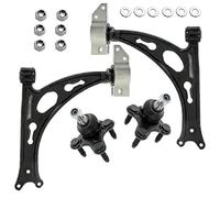 BESTPRICE 2x bras de suspension avant, 2x rotules de suspension Compatible avec AUDI A3, SEAT ALTEA, SKODA SUPERB 2, OCTAVIA 2, VW EOS, CADDY, TOURAN, JETTA, GOLF PLUS 5, GOLF 5, GOLF 6, SCIROCCO