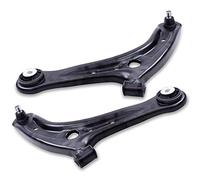 BESTPRICE 2x bras de suspension avant inférieur gauche droit avec articulation porteuse Compatible avec FORD FIESTA Mk6 (CB1, CCN), FIESTA Mk6 Van, MAZDA 2 (DE_, DH_)