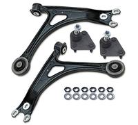 BESTPRICE 2x bras de suspension avant infŽrieur gauche droit avec articulation porteuse Compatible avec AUDI A3 (8L1), TT (8N3), TT Roadster (8N9), SEAT LEON (1M1), VW GOLF 4 (1J1), NEW BEETLE (9C1,