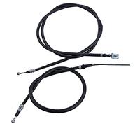 BESTPRICE 2x Câble de frein à main frein à disque essieu arrière Compatible avec CITROËN C8 (EA_, EB_), FIAT ULYSSE (179_), LANCIA PHEDRA (179_), PEUGEOT 807 (EB_)