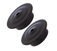 BESTPRICE 2x Coupelle de ressort logement de ressort essieu arrière supérieur Compatible avec SEAT TOLEDO I (1L2),VW CORRADO (53I),GOLF 2 (19E, 1G1),GOLF 3,GOLF 4 Cabriolet (1E7),JETTA II (19E, 1G2, 1