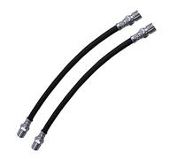BESTPRICE 2x flexibles de frein avant longueur 300mm Compatible avec PORSCHE 914, VW TRANSPORTER T2, KAEFER, TRANSPORTER T3, TRANSPORTER T1