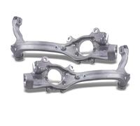 BESTPRICE 2x fusées d'essieu, suspension de roue avant Compatible avec A UDI A6 Allroad C6 (4FH), A6 C6 (4F2), A6 C6 Avant (4F5)