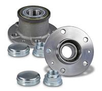 BESTPRICE 2x moyeu de roue arrière avec capteur ABS Jeu de roulements de roue Compatible avec CITROËN JUMPER I (244, Z_), JUMPER II, FIAT DUCATO (250_), PEUGEOT BOXER (244, Z_),