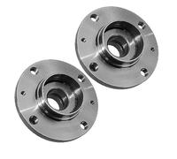 BESTPRICE 2x moyeu de roue arrière jeu de roulements de roue, Compatible avec CITROËN BERLINGO (MF_, GJK_, GFK_,M_), XSARA PICASSO (N68), PEUGEOT PARTNER (5_, G_)