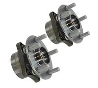 BESTPRICE 2x moyeu de roue avant jeu de roulements de roue, Compatible avec TOYOTA PRIUS Liftback (_W2_)