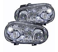 BESTPRICE 2x phares avant Phares principaux gauche + droite Compatible avec VW GOLF 4 (1J1), GOLF 4 Cabriolet (1E7), GOLF 4 Variant (1J5)