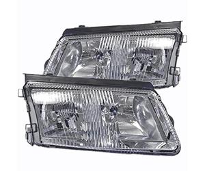 BESTPRICE 2x phares avant Phares principaux gauche + droite Compatible avec VW PASSAT B5 (3B2), PASSAT B5 Variant (3B5)