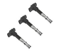 BESTPRICE 3x Bobine d'allumage 4 pôles module d'allumage bobine d'allumage tige Compatible Avec SEAT IBIZA III (6L1),SKODA FABIA I (6Y2)(6Y5)(6Y5)(6Y3),FABIA II (542)(545),VW FOX hayon, VW POLO (9N_)