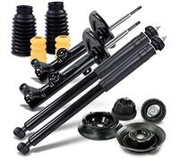 BESTPRICE 4x amortisseurs ˆ gaz avant et arri re jambe de suspension y compris roulements de d™me &, kit anti-poussi re, Compatible avec MERCEDES-BENZ Classe C (W203), Classe C Coupe (CL203), Class