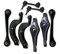 BESTPRICE 8 pcs. jeu de bras de suspension essieu arrière