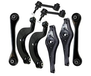 BESTPRICE 8 pcs. jeu de bras de suspension essieu arrière