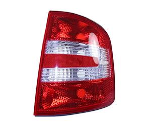 BESTPRICE ATP 1x Feu arrière droit Clignotant blanc sans support de lampe