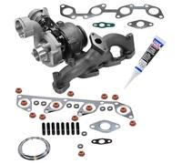BESTPRICE ATP 1x Turbocompresseur, kit de montage inclus,
