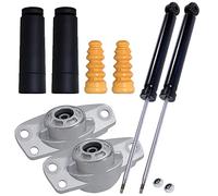BESTPRICE ATP 2x amortisseurs à gaz arrière jambe de suspension, y compris kit