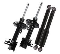 BESTPRICE ATP 4x amortisseurs à gaz avant et arrière jambe de suspension, | Compatible avec: OPEL ASTRA H, ASTRA H GTC, ASTRA H Stufenheck, ASTRA H TwinTop, VAUXHALL ASTRA Mk V, ASTRA Mk V Sport Hatch