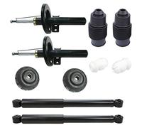 BESTPRICE ATP 4x amortisseurs à gaz avant et arrière jambe de suspension y | Compatible avec: FORD GALAXY I, SEAT ALHAMBRA, VW SHARAN