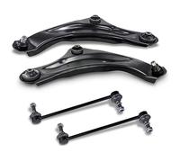 BESTPRICE ATP Kit de direction transversale - 2x bras de suspension avec