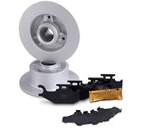 BESTPRICE ATP Kit de frein avant y compris disques de frein Ø 214 mm ventilés +