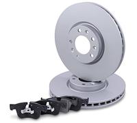BESTPRICE ATP Kit de freinage essieu avant y compris disques de frein ventilés