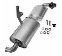 BESTPRICE Catalyseur y compris matériel de montage norme 4 Compatible avec SMART CABRIO (450), CITY-COUPE (450), FORTWO Cabrio (450), FORTWO Coupe (450)