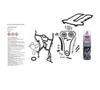 BESTPRICE Jeu de chaînes de distribution pour arbre à cames Z12XE Compatible avec OPEL AGILA, ASTRA G Caravan (T98), ASTRA G CC (T98), ASTRA G Stufenheck (T98), CORSA C,