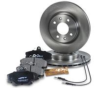 BESTPRICE Kit de freinage essieu avant y compris disques de frein ventilés Ø 260 mm + plaquettes de frein avant, compatible avec BMW 3 (E30), 3 Cabrio (E30), 3 Touring (E30), Z1 Roadster