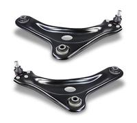 BESTPRICE Kit de suspension - 2x bras de suspension avec articulation avant Compatible avec CITROËN DS3 (SA_) (SB_), C3 (SC_) (SX_, SY_) (SX), C4 CACTUS, PEUGEOT 208 (CR_) (CA_, CC_), 2008 I (CU_)