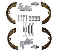 BESTPRICE Mâchoires de frein de stationnement avec accessoires + serrure d'écartement