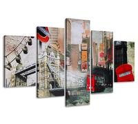 bestpricepictures 160 x 80 cm impression sur toile londres 5515 peinture / image / tableau / decoration sur châssis