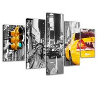bestpricepictures 160 x 80 cm impression sur toile New York taxi 5529 peinture / image / tableau / decoration sur châssis