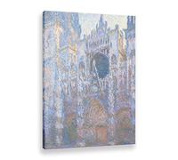 Bestpricepictures Immeuble Célèbre Fleur Paysage De Claude Monet Reproduction De Peintures à l'huile Imprimées Sur Toile Art Mural France Impressionnisme Affiche Décoration (2,30 x 45 cm (Sans Cadre)