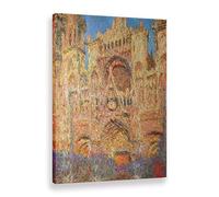 Bestpricepictures Immeuble Célèbre Fleur Paysage De Claude Monet Reproduction De Peintures à l'huile Imprimées Sur Toile Art Mural France Impressionnisme Affiche Décoration (3,100 x 160 cm (Sans Cadre