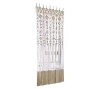 Bestpricepictures Rideaux de porte tissés bohèmes à accrocher au mur, décoration bohème pour fenêtre, porte, armoire, mariage, chambre à coucher, salon 190 x 80 cm