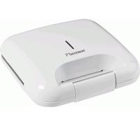 Grille pain BESTRON Appareil à croque-monsieur Funcooking ASM750W 750 W Blanc