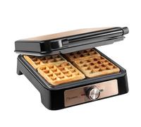 Bestron ASW1600CO Gaufrier belge, acier, cuivre