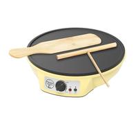 Bestron ASW602BS Crêpière, alliage d'acier, jaune