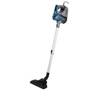 Bestron Aspirateur à main sans sac avec tube télescopique, Rayon d'action : 6,5 m, Capacité : 0,6 L, 600 W, bleu/gris