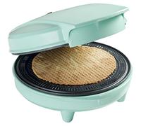 Bestron AWCM700 Machine à cornets avec cône, fer à cornets antiadhésif, 700 W, vert menthe, métal