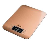 Bestron Balance de cuisine numérique, Avec écran LCD, Capacité de charge 5 kg, Précision à 1 g, Cuivre