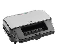 bestron croque-gaufre-gril 3en1 900w noir/inox asg90xxl