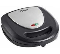 bestron croque-gaufre-grill 3en1 760w noir asm8010